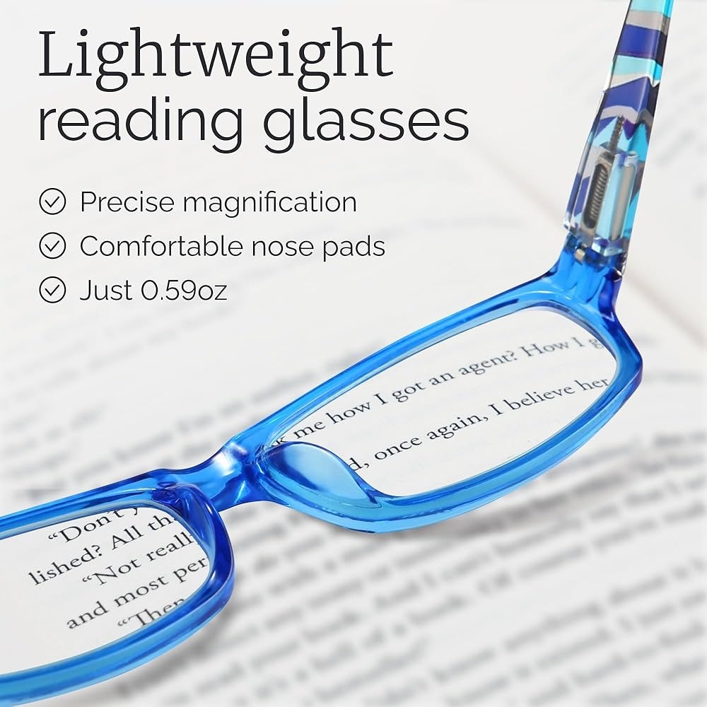 6pc Reading Glasses Set β’ Blue Light - Picture 5 of 7